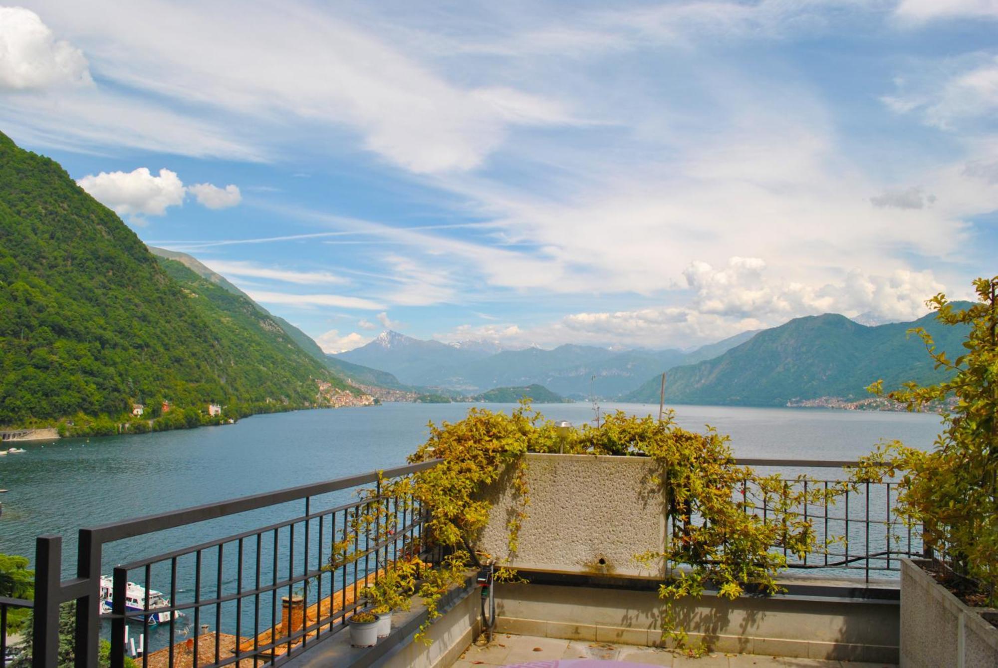 Studio Apartment Open Space With Terrace Argegno Exterior foto